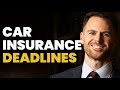 How Long Do You Have To Report An Accident To Your Insurance Company?