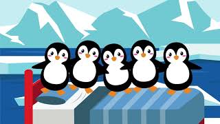 Five Little Penguins Jumping On The Bed & Penguin Dance Song Kids Songs And Nursery Rhymes