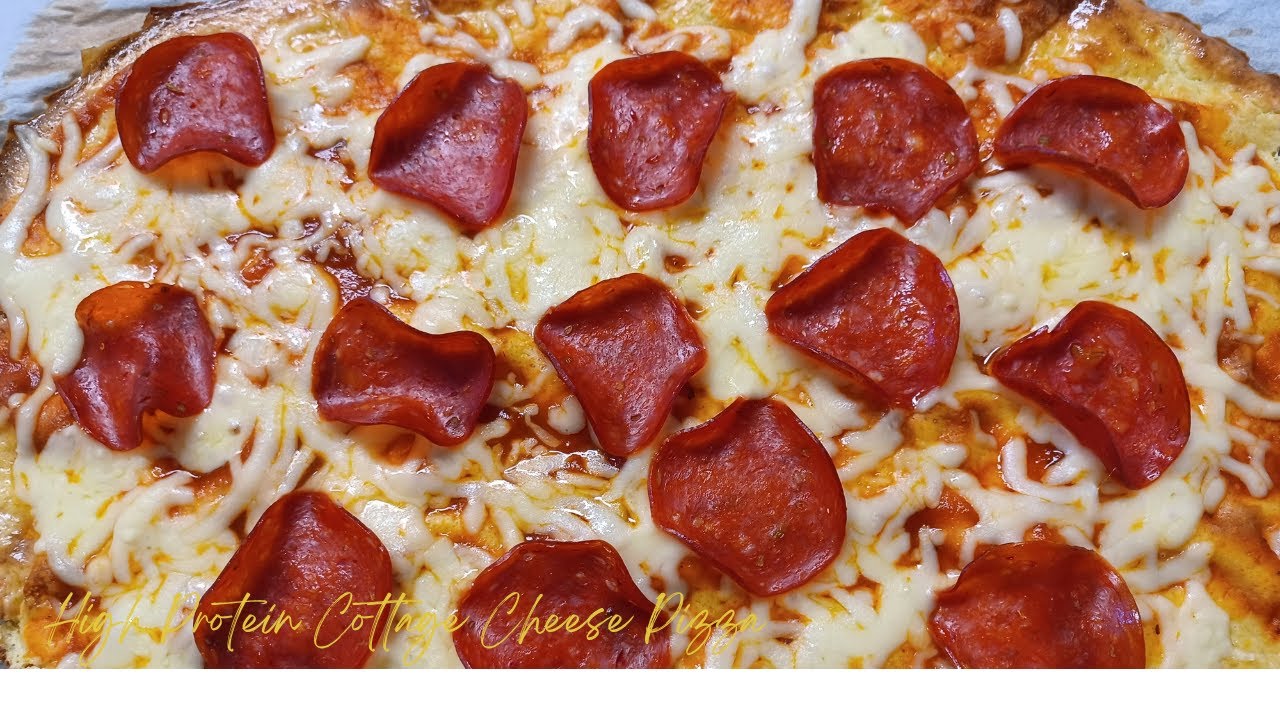 Viral High-Protein Cottage Cheese Pizza | Easy, Homemade Nutritious and Delicious Recipe