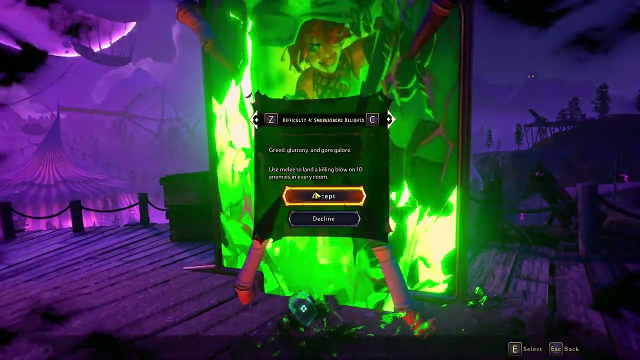 Tiny Tina's Wonderlands - From The Shadows hack - Dreamveil Overlook example