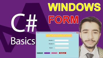 windows form calculator c# | Math Operations | learn c# tutorials in Hindi Urdu by Ali Ghaffari