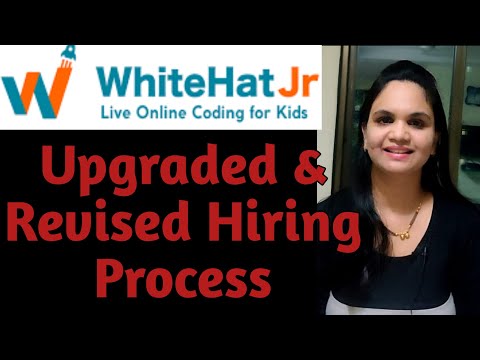 Whitehat jr upgraded &revised teachers hiring process. New teachers interview process.