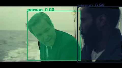 Mask R-CNN on Tenet Trailer