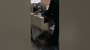 Semi-automatic horizontal honing machine workingoperation #machine #rhongmachinery #cnc