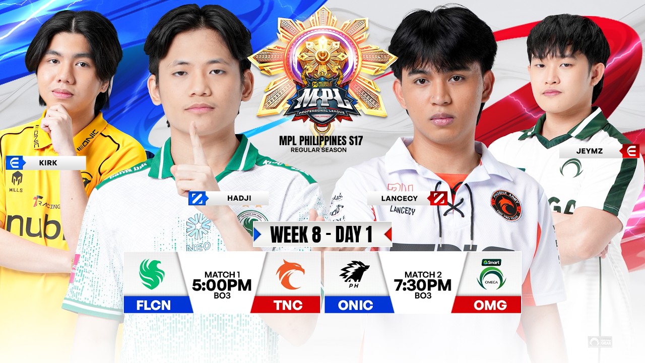🔴 LIVE | MPL PH S17 | ENGLISH - Week 8 Day 1