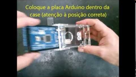 Montagem Case / Gabinete Arduino Mega