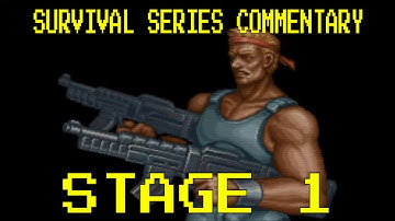 CONTRA III (SNES/PS4) - UNKILLABLE Run - Hard - SURVIVAL SERIES COMMENTARY Stage 1 (NO DEATHS!!)