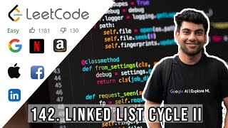 Linked List Cycle II (Java) | Leetcode 142 | #365DaysOfLeetcode | Hindi