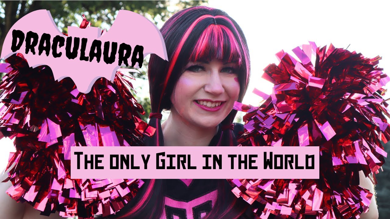 Draculaura Cosplay Cheer Routine - Only Girl in the World