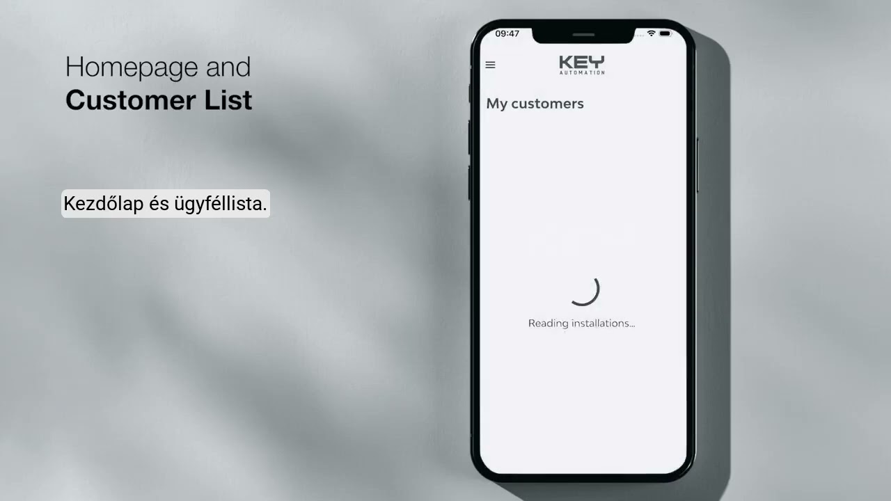 KEY KUBE SMART alkalmazás funkciók bemutatása!