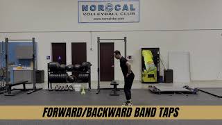 Forward/backward banded taps