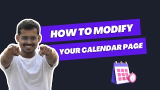 Lesson 5   How to setup your Calendar