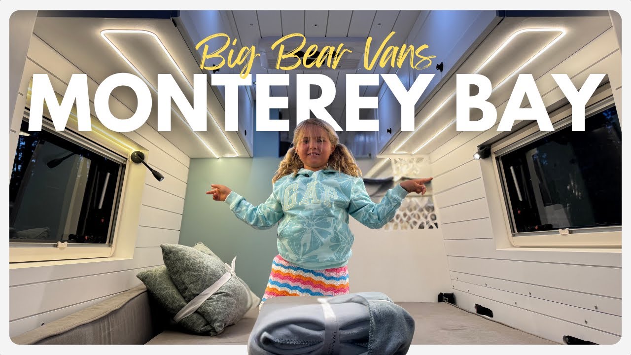 Little Guide, Big Ideas: "Monterey Bay" Camper Van Tour! 