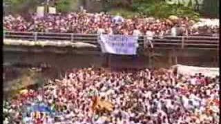 PAZ SIN FRONTERAS-entrada de los embajadores de la paz