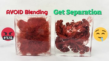 Resin Casting - How to Avoid Color Blending