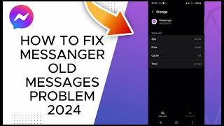 How To Fix Messenger Old Messages Problem 2024 screenshot 3