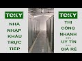 Vách ngăn vệ sinh compact tại KCN VCEP Hải Phòng