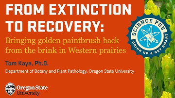 Science Pub - From Extinction to Recovery
