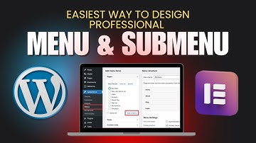 Easiest Way to Design Menu & Submenu in Elementor | WordPress Tutorial in Hindi (2025)