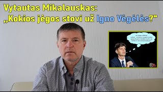 Kokios jėgos stovi už Igno Vėgėlės? Vytautas Mikalauskas šį kartą į dešimtuką