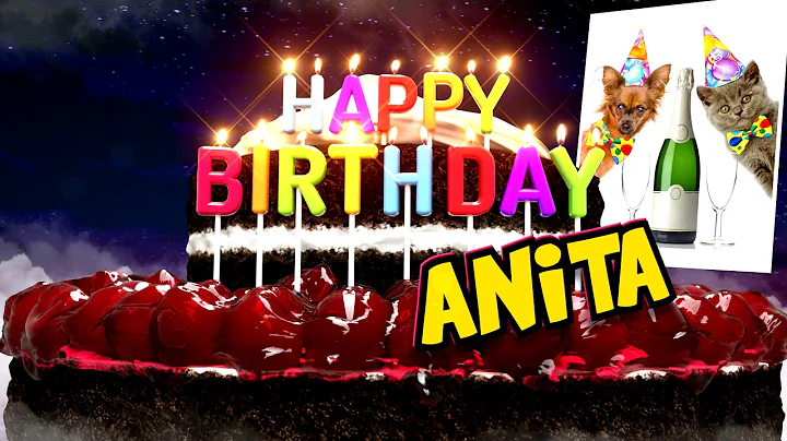 Happy Birthday, liebe Anita ! Alles Gute zum Gebur...