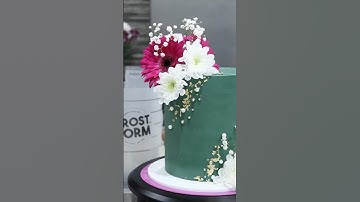 Frost Form from Start to Finish with Butter Ganache 🤗 www.frostform.com 💕 #cakedecorating