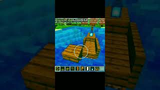 How to Build an Easy Mini Boat in Minecraft! ⛵🌊 #minecraftbuilding #minecraft #minecraftcreations