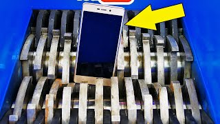 Shredder Vs Xiaomi Redmi Smartphone Satisfying