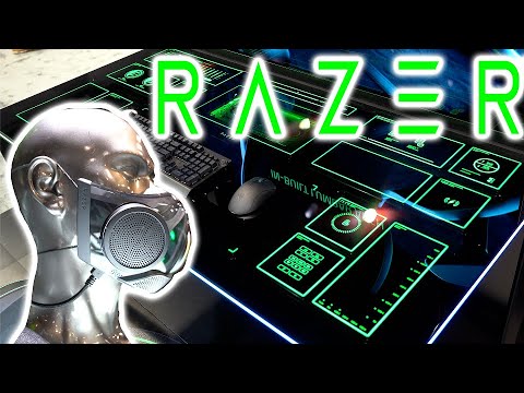 Razer's Crazy Modular Desk & Vibrating Chair - CES 2022