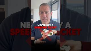 Never Pay Speeding Tickets! Do This Instead!! 🚗🎫  #shorts