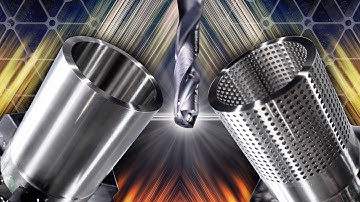 Impressive CNC | Machining Numerous Holes in 316SS | Simultaneous 5-Axis Toolpath | Titanium Milling