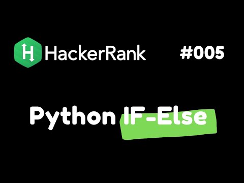 Hacker Rank #005 - Python If-Else | Solusi Python | Bahasa Indonesia