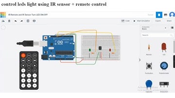 how to control LEDs using IR sensor and arduino #arduino #sensor #remotecontrol #tutorial