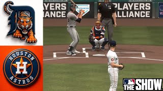 🔴 LIVE: Detroit Tigers vs Houston Astros SIMULATION | June 16th FULL GAMEPLAY | MLB THE SHOW 26