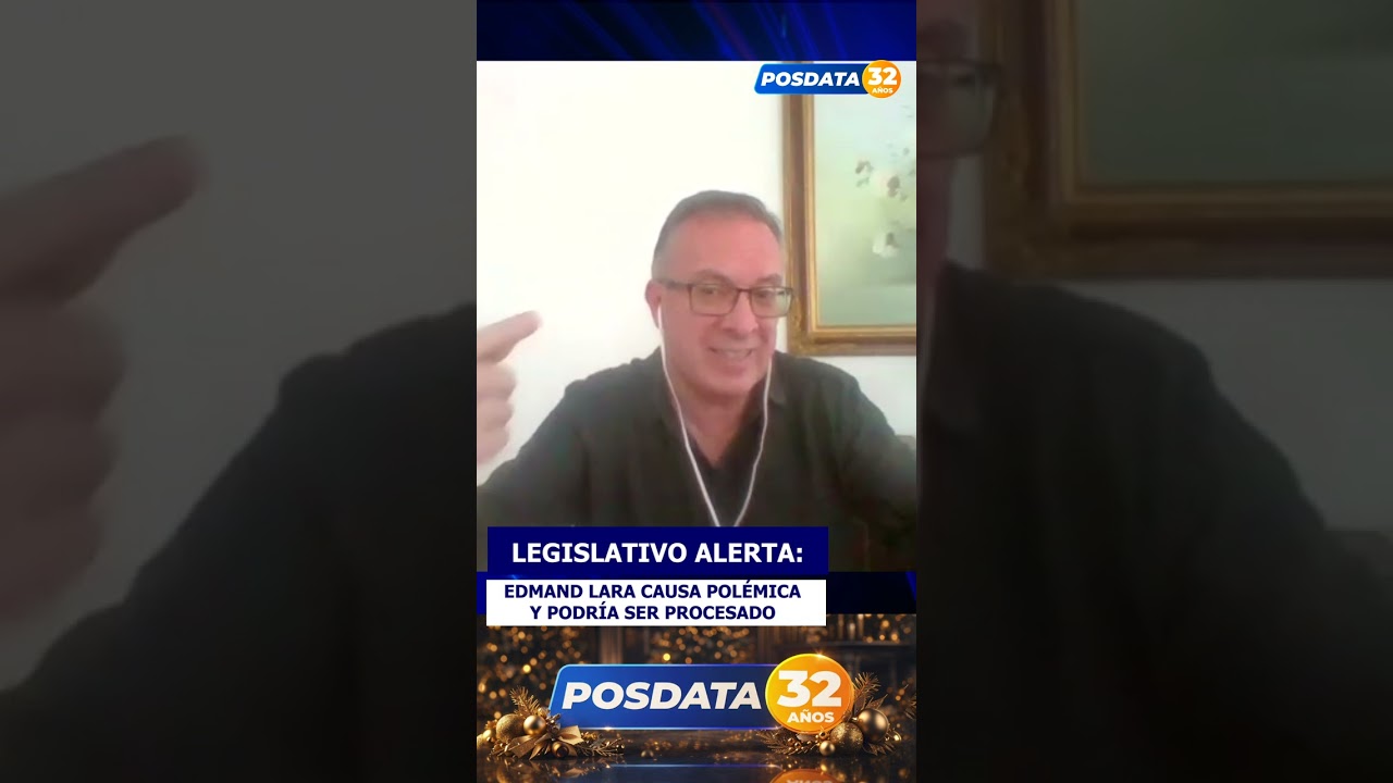 LEGISLATIVO ALERTA: EDMAND LARA CAUSA POLÉMICA Y PODRÍA SER PROCESADO
