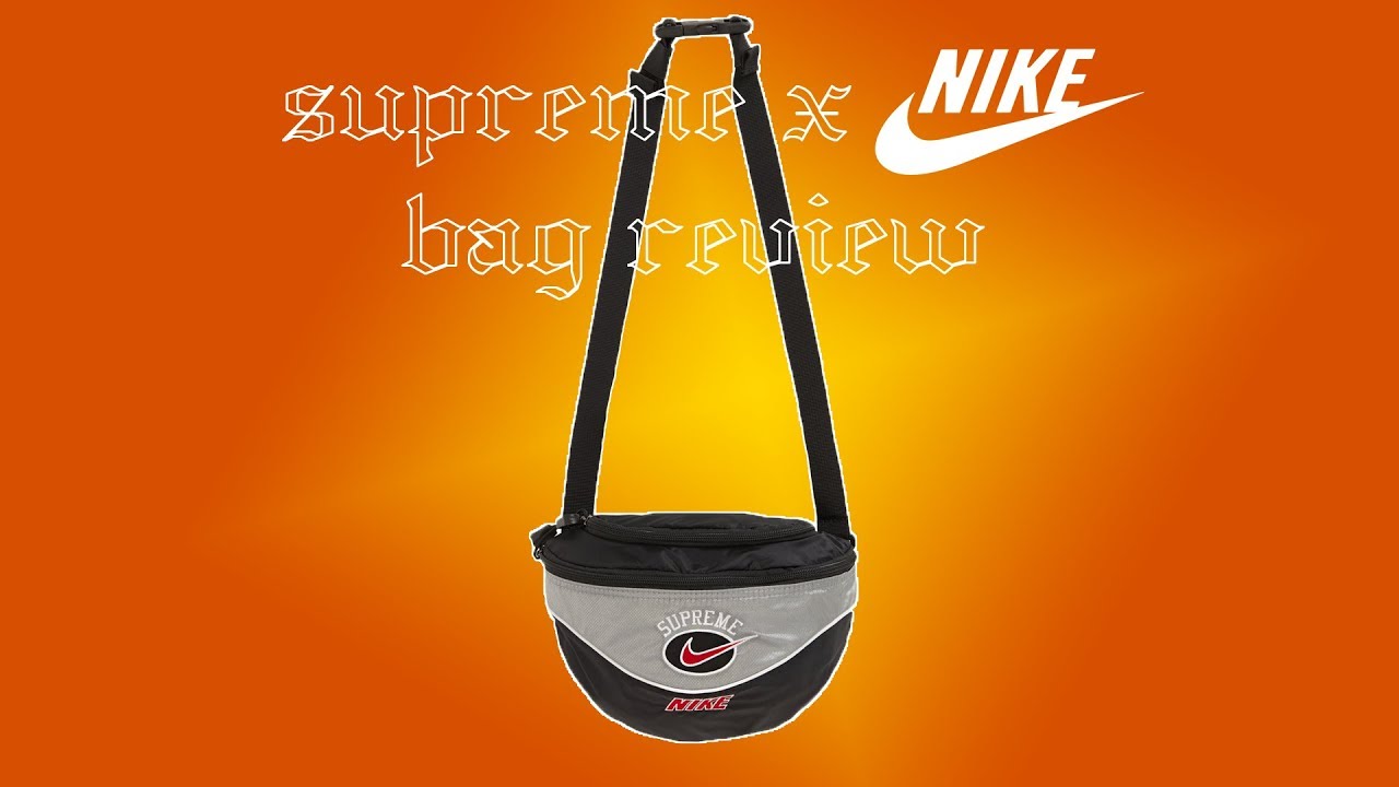 Supreme x Nike bag review [natural lighting] - YouTube
