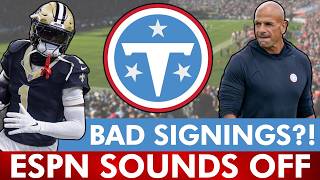 ESPN Is DEAD WRONG About The Tennessee Titans Offseason!