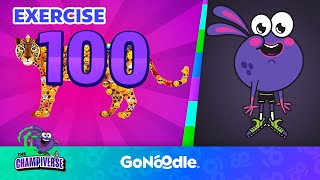 Lets Skip To 100 - Learn To Count Activities For Kids Gonoodle