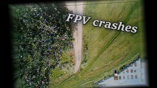 FPV micro quad crashes