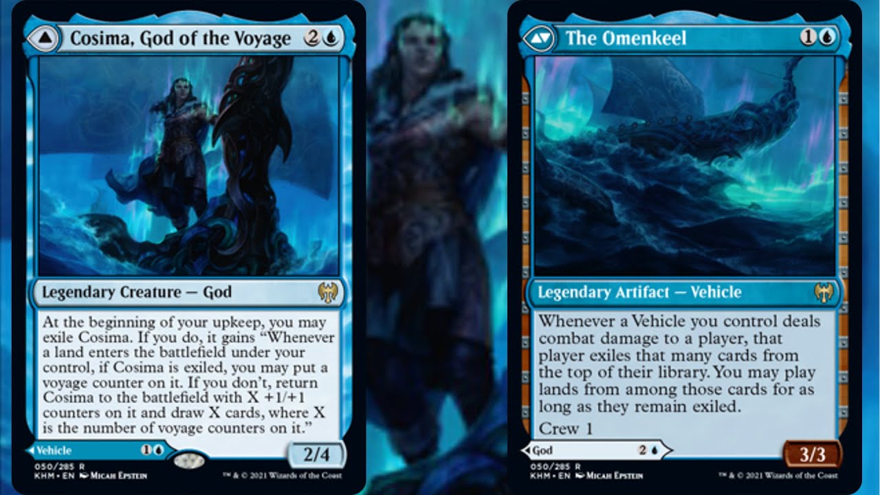 Cosima, God of the Voyage // The Omenkeel Deck Tech EDH MTG Commander