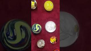My glass paperweight collection as of 1-1-2023.
