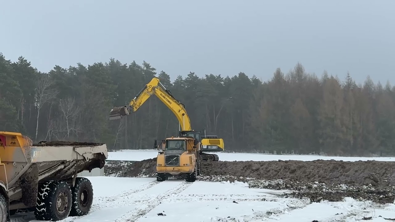 30.01.2026 r. km 7+750, Budowa drogi ekspresowej S17odcinek Zamość Wschód – Zamość Południe