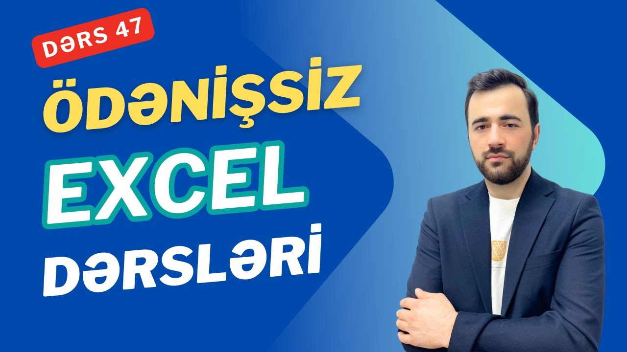 Vlookup funksiyası ilə digər Excel dən məlumat gətirmə   -   Excel Vlookup dərsləri  Dərs 47