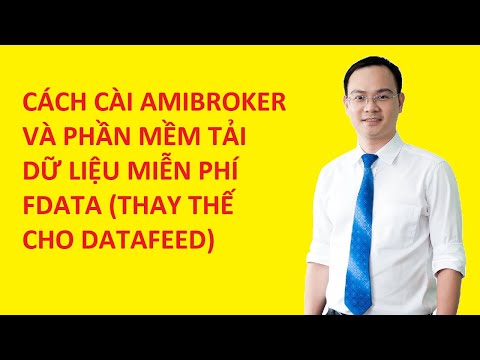 Video Cách cài đặt amibroker và tải dữ liệu fdata -học chứng... - youtube