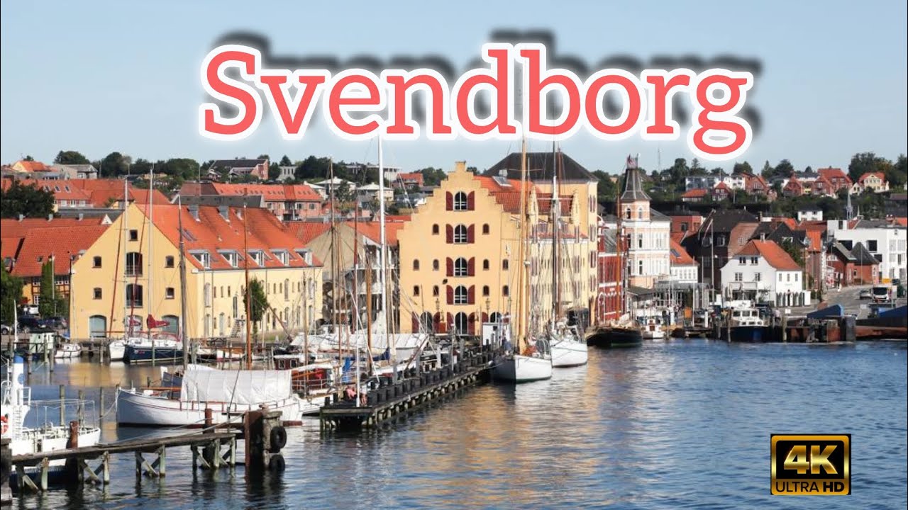 Walk With Me in Svendborg | Denmark’s Seaside Charm 🇩🇰🌊