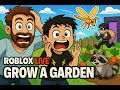 🔴 GROW A GARDEN AND LIVE STOCK #roblox #shorts #growagarden