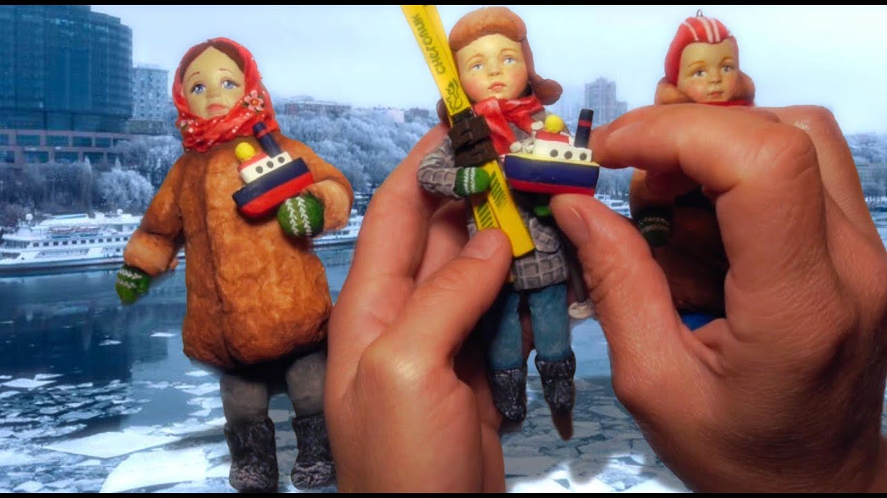 Кораблик для ватной елочной игрушки или куклы. Миниатюра для куклы или ...