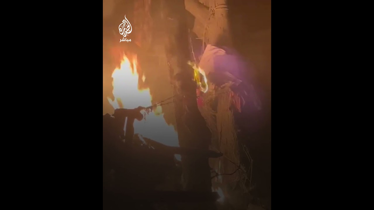 قصف إسرائيلي يستهدف منزلًا سكنيًا في حي الجنينة شرق رفح جنوبي قطاع غزة