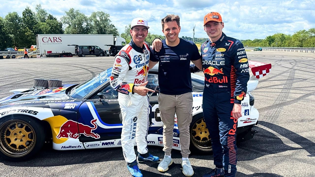 DRIFTING WITH MAX VERSTAPPEN & MAD MIKE!