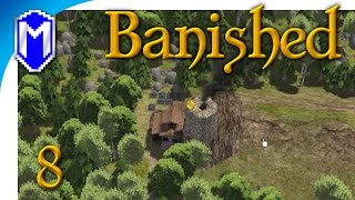 Banished - So Hungry, Population Dieing From Starvation - Let's Play Modded Banished Gameplay Part 8